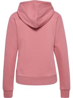 Rückansicht von hummel hmlACTIVE CO HOODIE WOMAN Hoodie Damen DUSTY ROSE