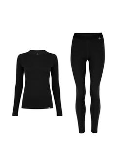 DANISH ENDURANCE Merino Baselayer Wäscheset Damen dark navy