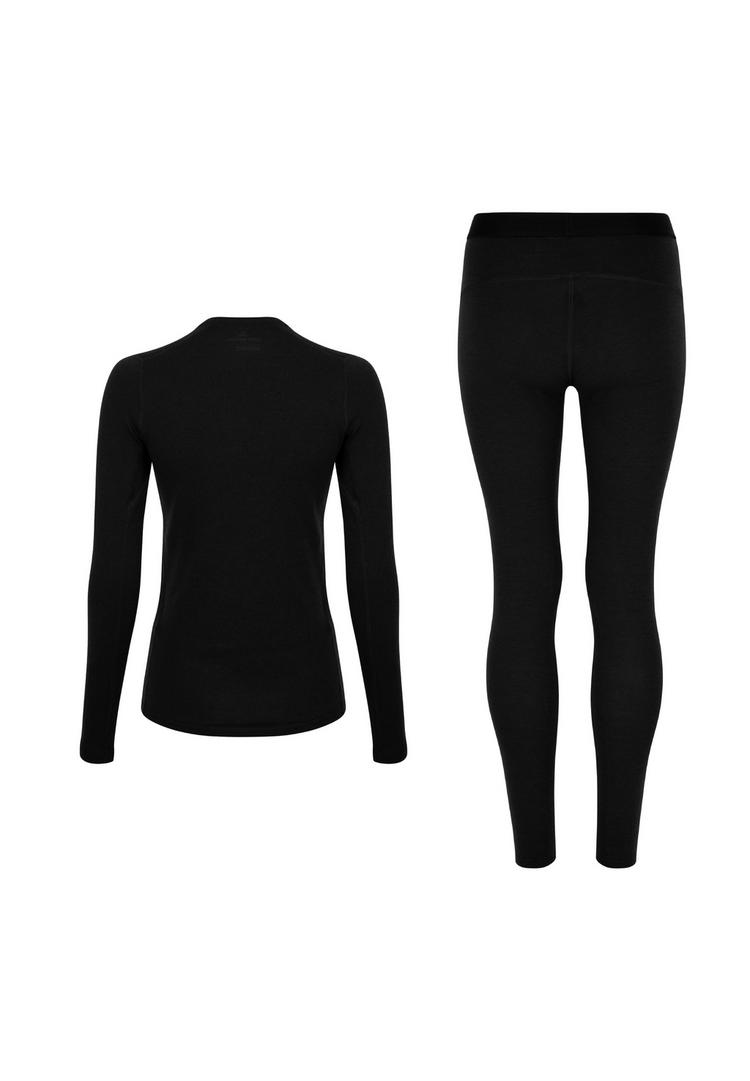 DANISH ENDURANCE DANISH ENDURANCE Merino Baselayer W&auml;scheset Damen - schwarz - 0 | SportScheck