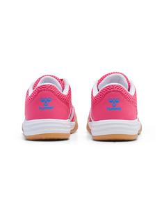 Rückansicht von hummel MULTIPLAY FLEX LC JR Sneaker Kinder RASPBERRY SORBET