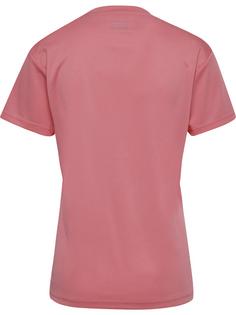 Rückansicht von hummel hmlACTIVE PL JERSEY S/S WOMAN Funktionsshirt Damen DUSTY ROSE