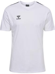 hummel hmlAUTHENTIC CO T-SHIRT S/S Funktionsshirt Herren WHITE