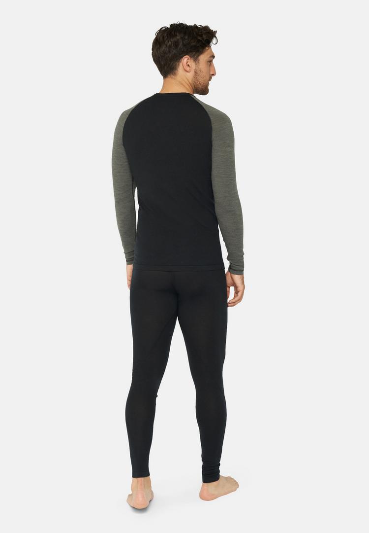 DANISH ENDURANCE DANISH ENDURANCE Merino Baselayer W&auml;scheset Herren - black/dark grey - 1 | SportScheck
