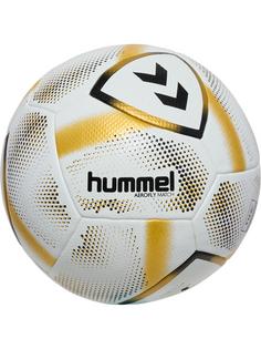 Rückansicht von hummel HMLAEROFLY MATCH Fußball WHITE/GOLD/BLACK