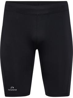 Newline nwlLEAN POCKET TIGHT SHORTS Funktionsshorts Herren BLACK