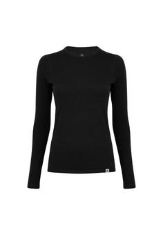 DANISH ENDURANCE Merino Unterhemd Damen schwarz