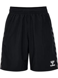 hummel hmlAUTHENTIC WOVEN SHORTS KIDS Funktionsshorts Kinder BLACK