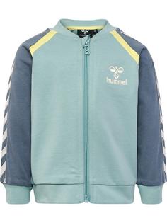 hummel hmlLEAGUE ZIP JACKET Sweatshirt Kinder BLUE SURF