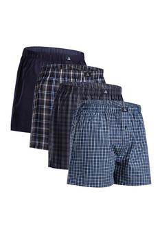 DANISH ENDURANCE Weite American Boxers Boxershorts Herren blue/grey mix