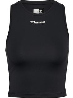 hummel hmlMT ACTIVE SHORT TOP Funktionstop Damen BLACK