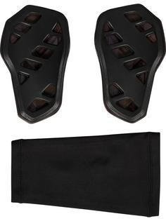 Rückansicht von hummel hmlSHIN GUARDS HYPER FIT NEON Schienbeinschoner POPPY RED/TRANSPARENT