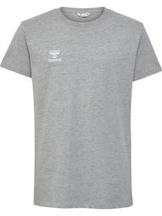 hummel hmlGO 2.0 T-SHIRT S/S KIDS Funktionsshirt Kinder GREY MELANGE