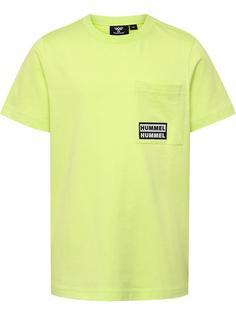 hummel hmlROCK T-SHIRT S/S T-Shirt Kinder SUNNY LIME/SUNNY LIME