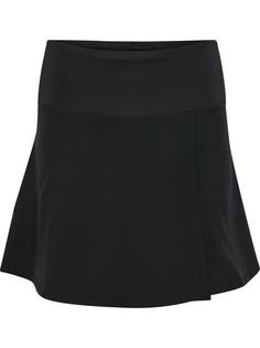 hummel hmlCOURT MID WAIST POCKET SKIRT W A-Linien Rock Damen BLACK