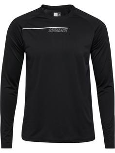 hummel hmlCOURT LIGHT WEIGHT T-SHIRT L/S Funktionsshirt Herren BLACK