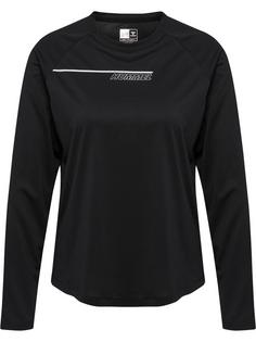 hummel hmlCOURT LIGHT WEIGHT T-SHIRT L/S W Funktionsshirt Damen BLACK