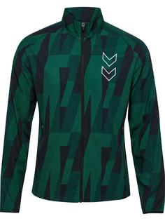 hummel hmlCOURT AOP JACKET Funktionssweatshirt Herren RAIN FOREST