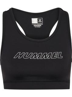 hummel hmlTE FUNDAMENTAL SPORTS BRA Funktionsshirt Damen BLACK/WHITE