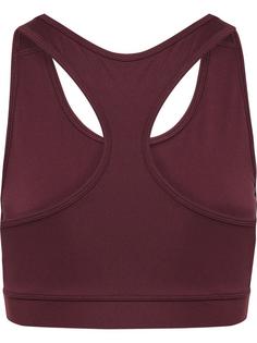 Rückansicht von Newline nwlLEAN SPORTS BRA Funktionsshirt Damen DECADENT CHOCOLATE