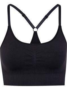 hummel hmlMT DEFINE SEAMLESS PADDED BRA Funktionsshirt Damen BLACK