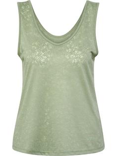 hummel hmlMT LIGHT BURNOUT TANKTOP Funktionstop Damen SEAGRASS