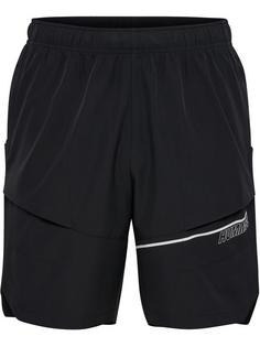 hummel hmlCOURT POCKET SHORTS Funktionsshorts Herren BLACK