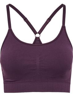 hummel hmlMT DEFINE SEAMLESS PADDED BRA Funktionsshirt Damen PLUM PERFECT