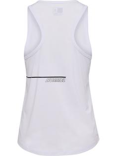 Rückansicht von hummel hmlCOURT LIGHT WEIGHT TANKTOP W Funktionsshirt Damen WHITE