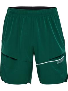 hummel hmlCOURT POCKET SHORTS Funktionsshorts Herren RAIN FOREST