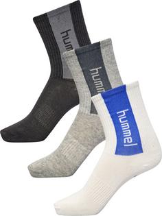 hummel hmlDANTE SOCKS 3-PACK Socken Kinder GREY MELANGE