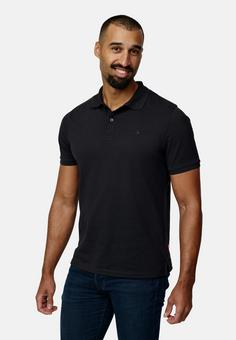 Rückansicht von DANISH ENDURANCE Classic Fit Poloshirt Herren schwarz