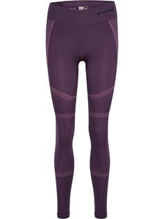 hummel hmlMT POWER SEAMLESS MW TIGHTS Tights Damen PLUM PERFECT