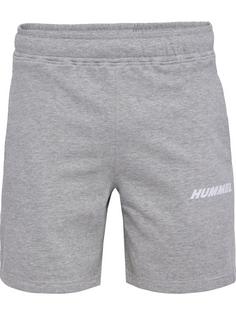 hummel hmlELEMENTAL COTTON SHORTS Funktionsshorts Herren GREY MELANGE