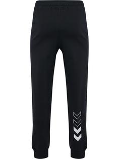 Rückansicht von hummel hmlELEMENTAL REGULAR PANTS Trainingshose Herren BLACK