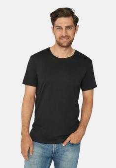 Rückansicht von DANISH ENDURANCE Crew T-Shirt Herren jet black