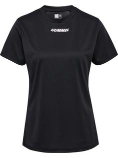 hummel hmlMULTI PL JERSEY WOMAN Funktionsshirt Damen BLACK