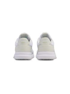 Rückansicht von hummel DAGAZ V Hallenschuhe Herren white-grey