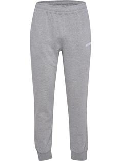 hummel hmlELEMENTAL REGULAR PANTS Trainingshose Herren GREY MELANGE