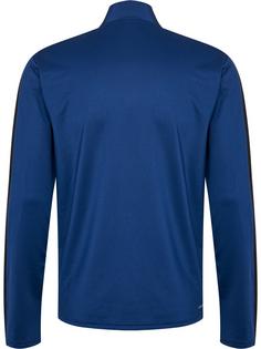 Rückansicht von hummel hmlTE STRENGTH PL HALF ZIP Funktionssweatshirt Herren INSIGNIA BLUE/BLACK