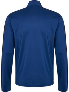 Rückansicht von hummel hmlTE STRENGTH PL HALF ZIP Funktionssweatshirt Herren INSIGNIA BLUE/BLACK