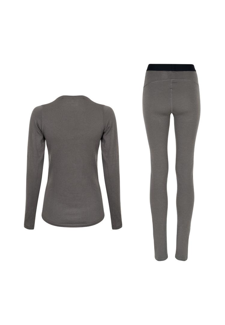 DANISH ENDURANCE DANISH ENDURANCE Merino Baselayer W&auml;scheset Damen - grey - 0 | SportScheck