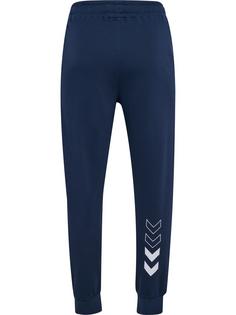 Rückansicht von hummel hmlELEMENTAL REGULAR PANTS Trainingshose Herren DRESS BLUES