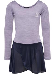 hummel hmlJANE GYMSUIT Präsentationsanzug Kinder LAVENDER GRAY