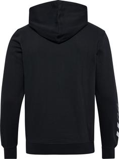 Rückansicht von hummel hmlELEMENTAL HOODIE Hoodie Herren BLACK