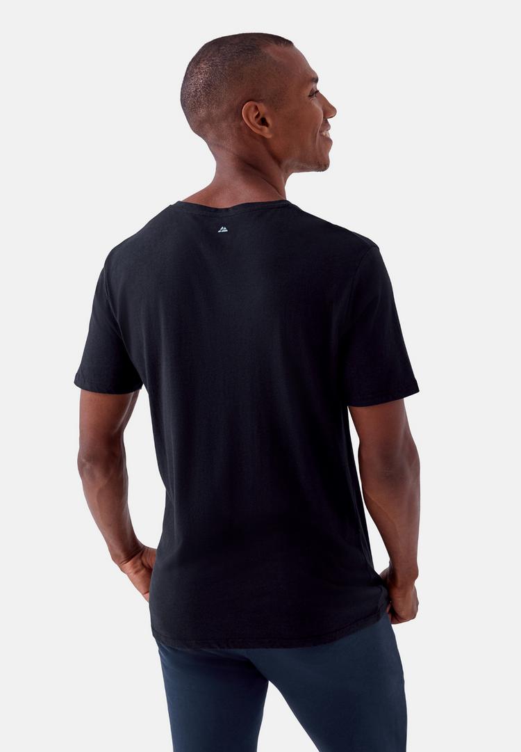 DANISH ENDURANCE DANISH ENDURANCE V T-Shirt Herren - jet black - 1 | SportScheck