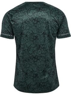 Rückansicht von Newline nwlGRAPHIC MESH T-SHIRT Funktionsshirt Herren GREEN GABLES