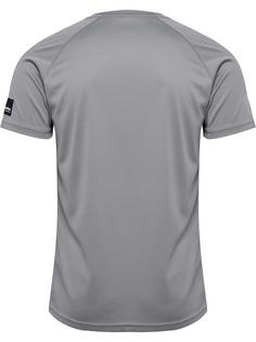 Rückansicht von Newline nwlCHARGE MESH T-SHIRT Funktionsshirt Herren SHARKSKIN