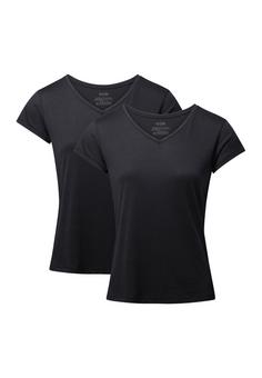 DANISH ENDURANCE V T-Shirt Damen jet black