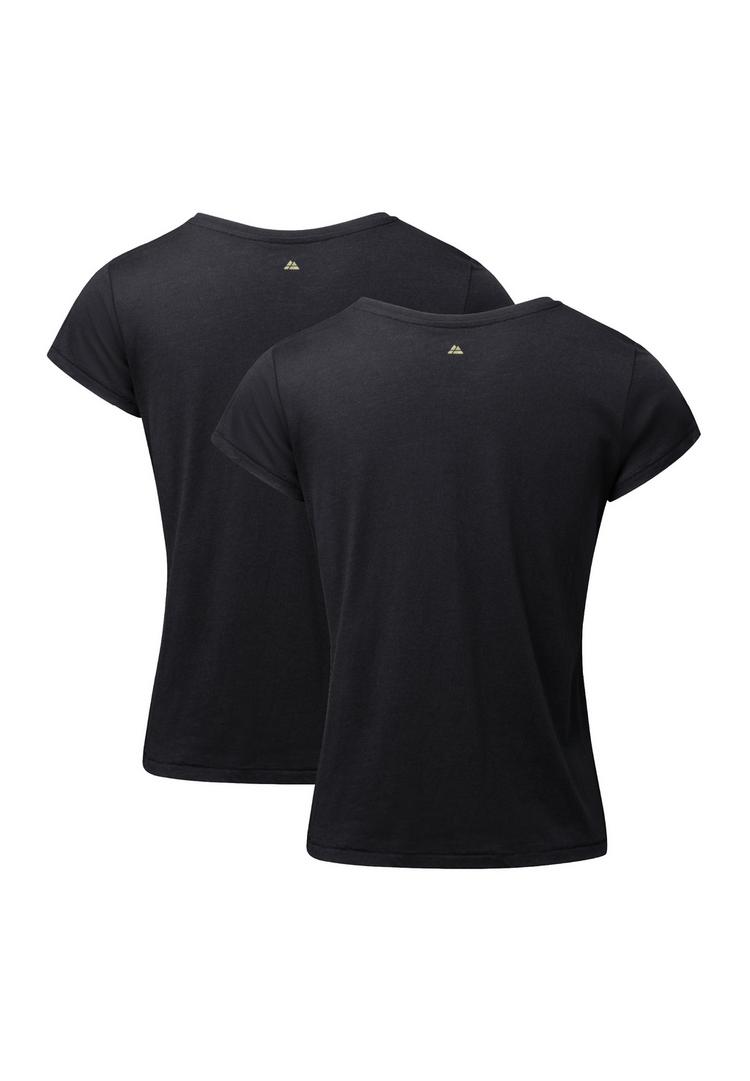 DANISH ENDURANCE DANISH ENDURANCE V T-Shirt Damen - jet black - 0 | SportScheck