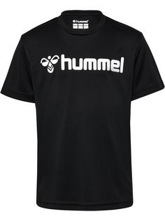 hummel hmlLOGO JERSEY S/S KIDS Funktionsshirt Kinder BLACK